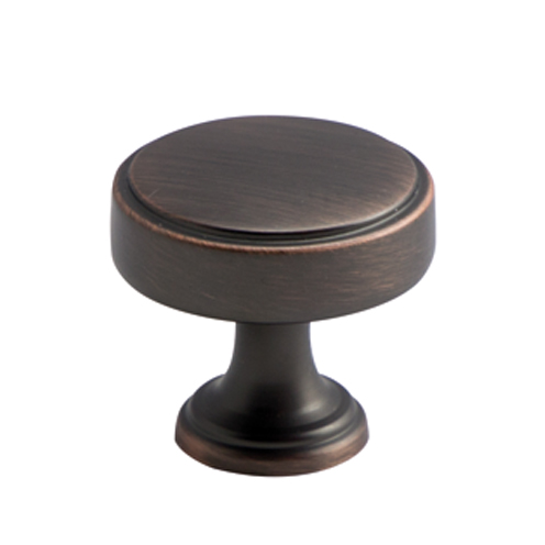 Round knob - american copper