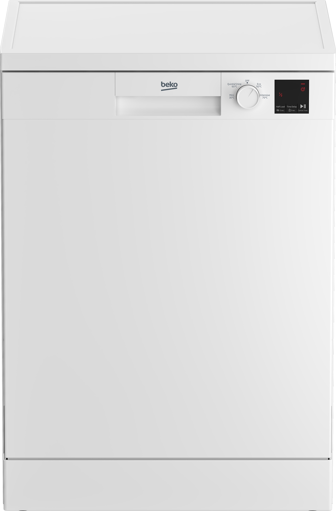 Beko Freestanding Dishwasher 13 Place Settings - White - DVN04X20W 