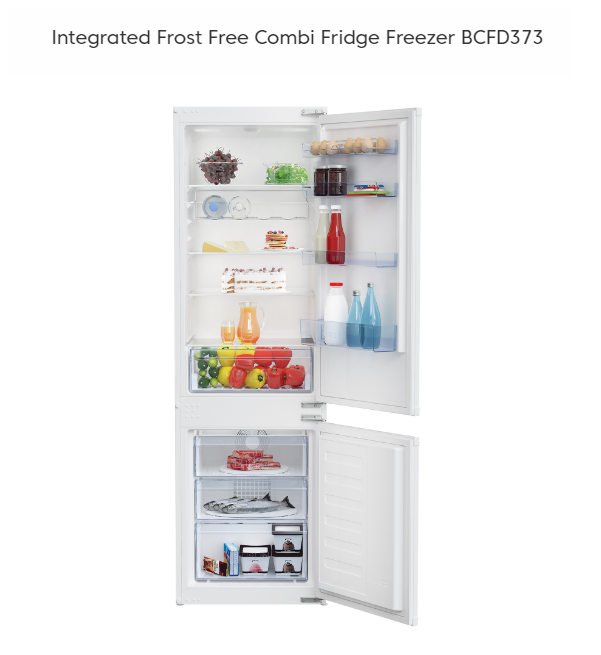 Integrated Combi Frost Free Fridge Freezer BCFD350, STRABANE WHOLESALE LTD, STRABANE, CO. TYRONE, BT82 8EH, 02871382374