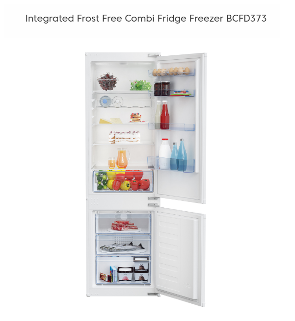 BEKO FROST FREE FRIDGE FREEZER 70:30 SPLIT - BCFD373 