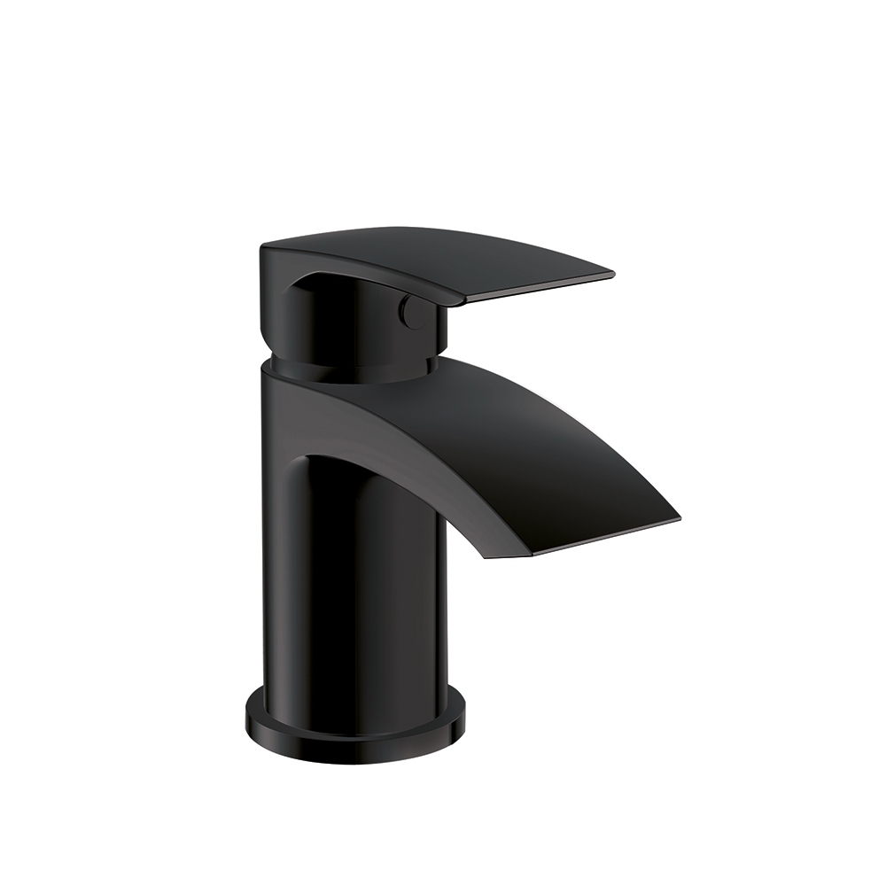 Belini Black Mini Mono Basin Mixer