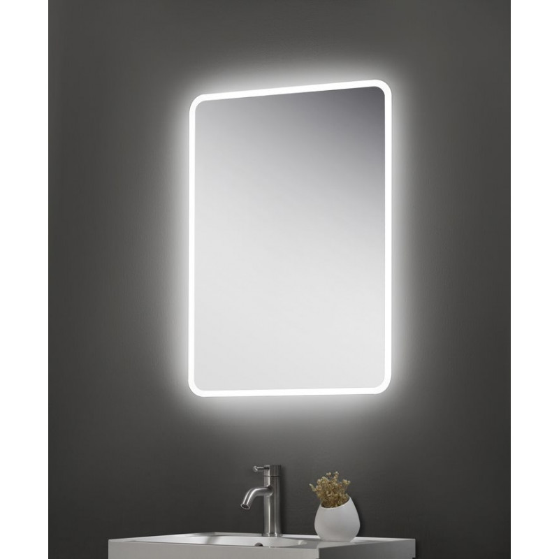 ANGUS SLIMLINE LED TOUCH BATHROOM MIRROR 600MM X 800MM