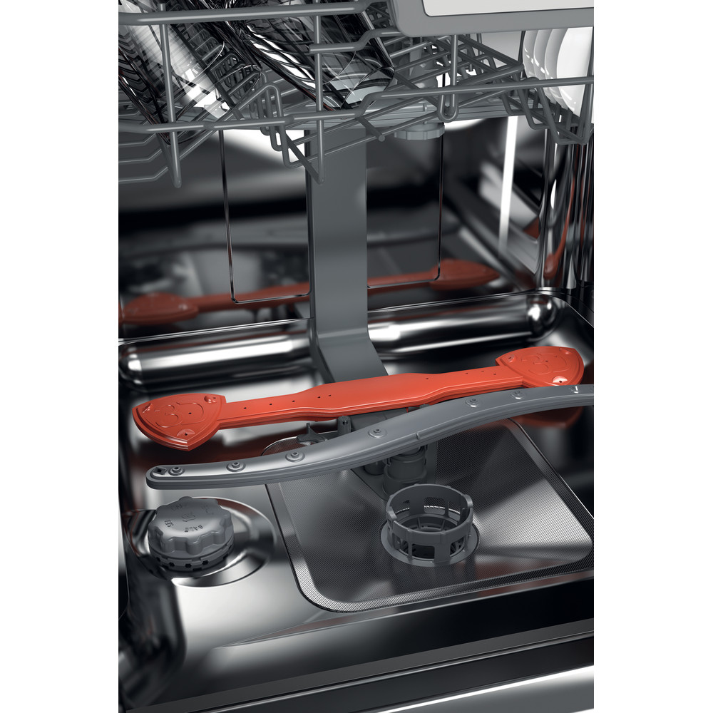 Hotpoint HFC 3C26 WC X UK Freestanding Full Size Dishwasher - Inox
