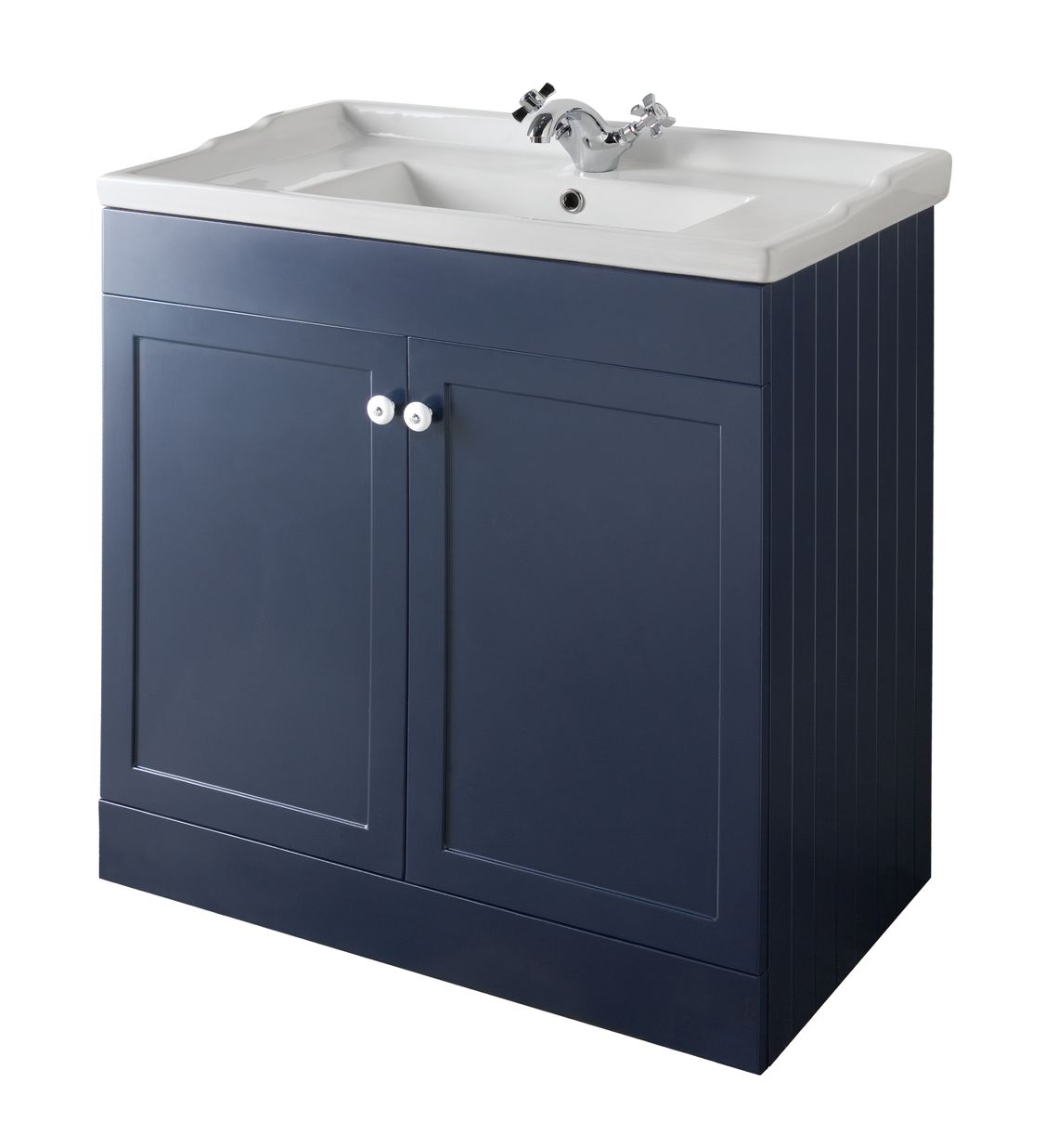 Bathroom Furniture, 800mm Unit - Matt Sapphire Blue, STRABANE WHOLESALE LTD, Strabane, Co. Tyrone