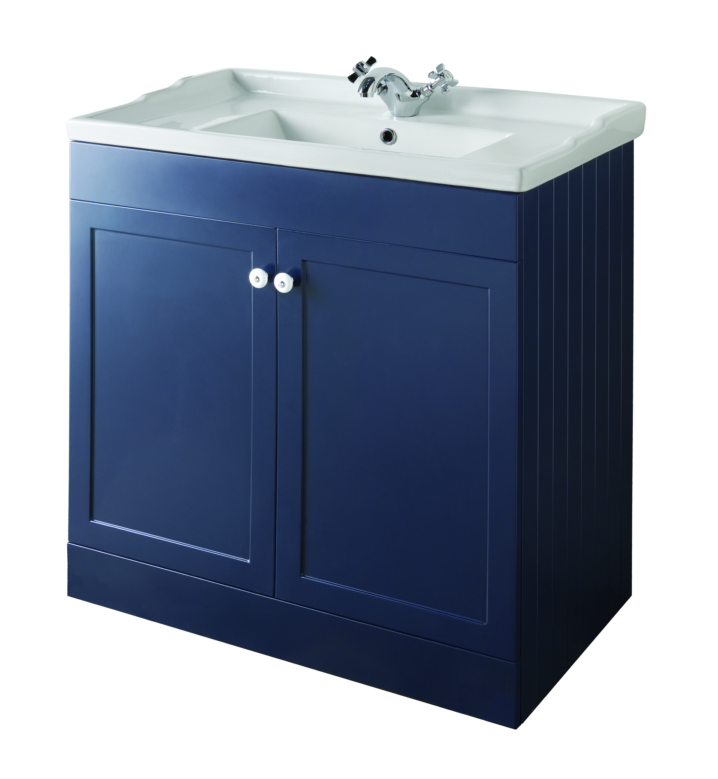 Bathroom Furniture, 800mm Unit - Matt Sapphire Blue, STRABANE WHOLESALE LTD, Strabane, Co. Tyrone