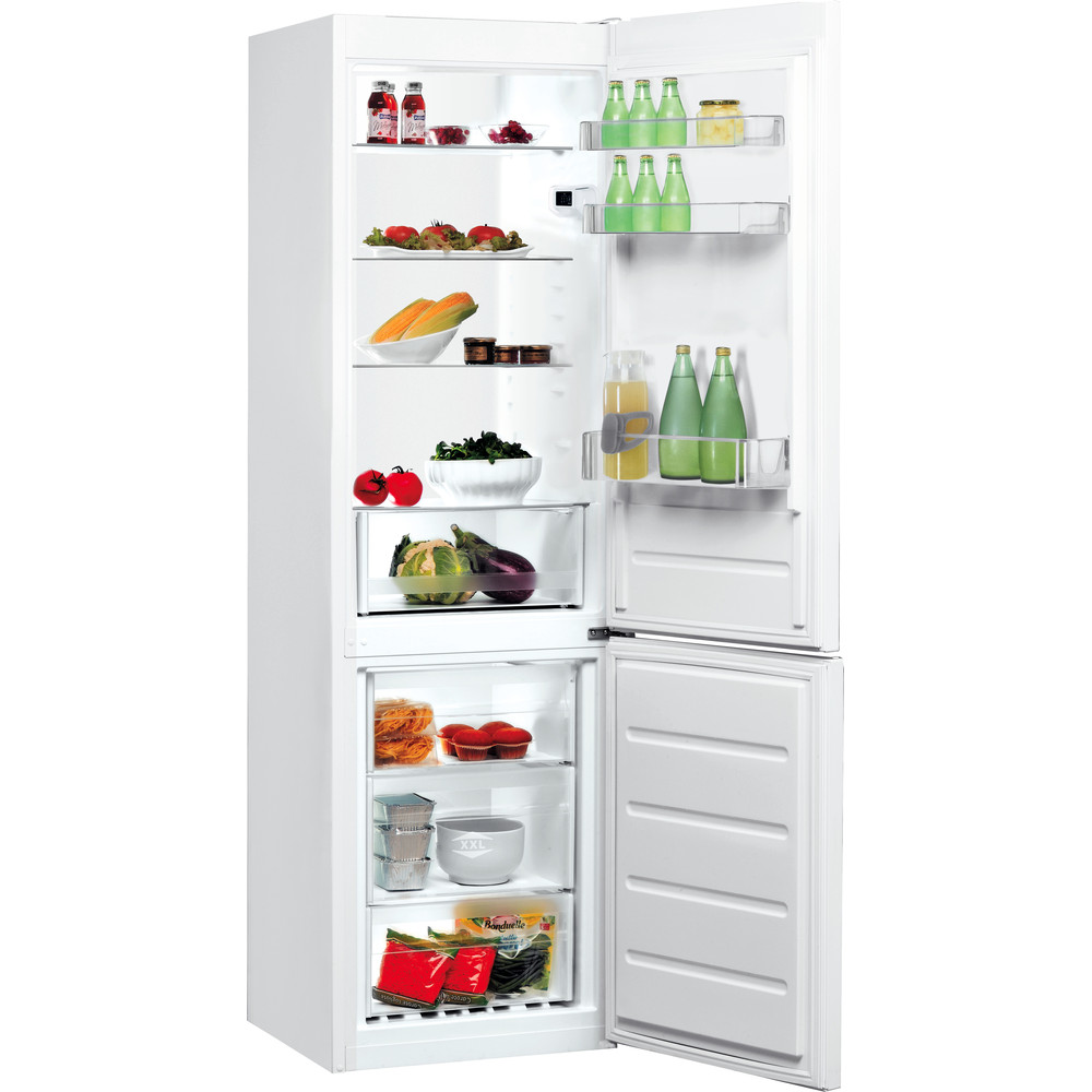 Indesit Freestanding fridge freezer - LI8S1EW