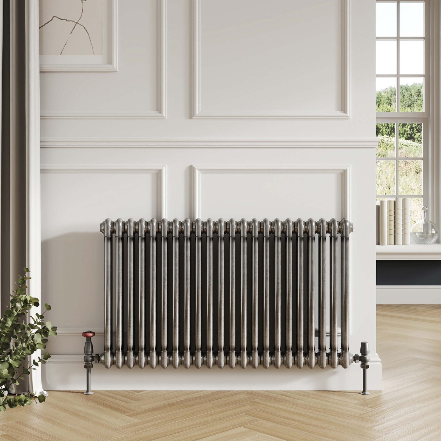 2 Column Horizontal Designer Radiator – 600 X 636