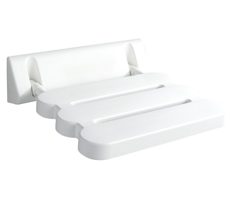 Folding Shower Seat White Max 130kg