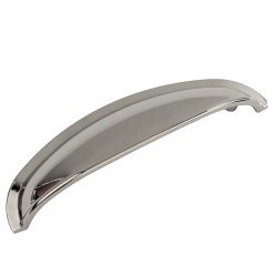 Round Cup Handle - Chrome