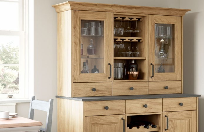 Jefferson Oak Dresser