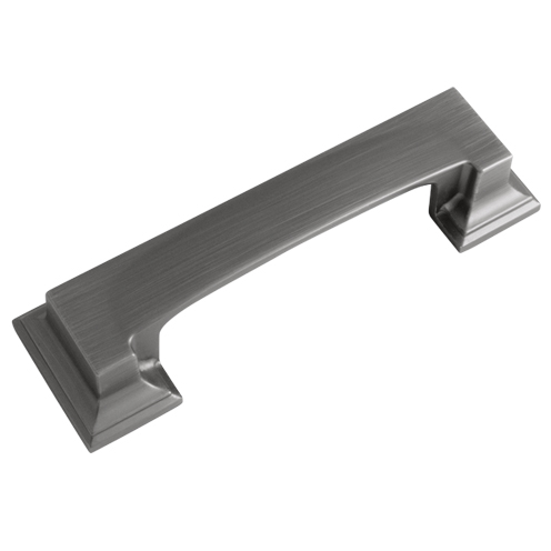 Square cup handle - black nickel