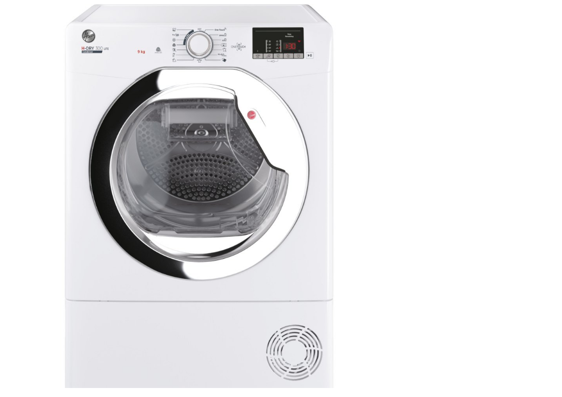 Hoover Freestanding 9kg Condenser Tumble Dryer - White - HLEC9DCE 