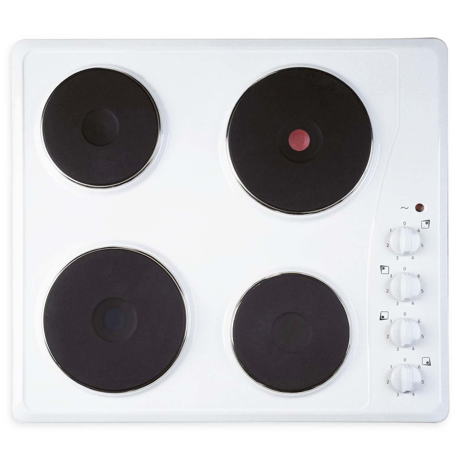 Indesit TI60W 60cm Solid Plate Hob in White  £149.00, STRABANE WHOLESALE LTD, STRABANE, CO. TYRONE 02871382374