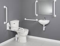 ICARE LESS ABLED COMFORT HEIGHT TOILETS, DOC M PACKS, STRABANE WHOLESALE LTD, STRABANE, CO. TYRONE