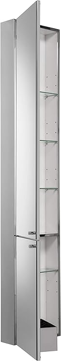 Nile Tall Stainless Steel Bathroom Cabinet