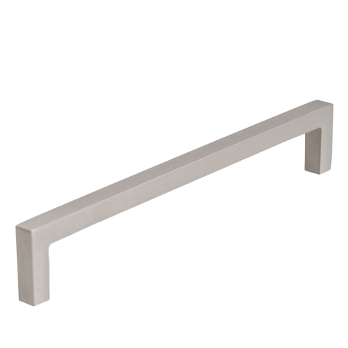 Slimline d handle - brushed nickel