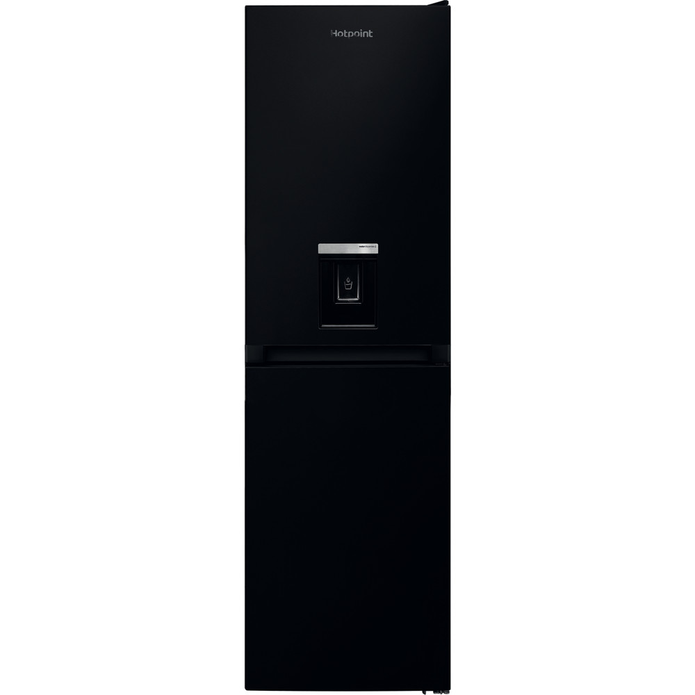 Hotpoint HBNF 55181 B AQUA UK 1 Freestanding Frost Free Fridge Freezer - Black