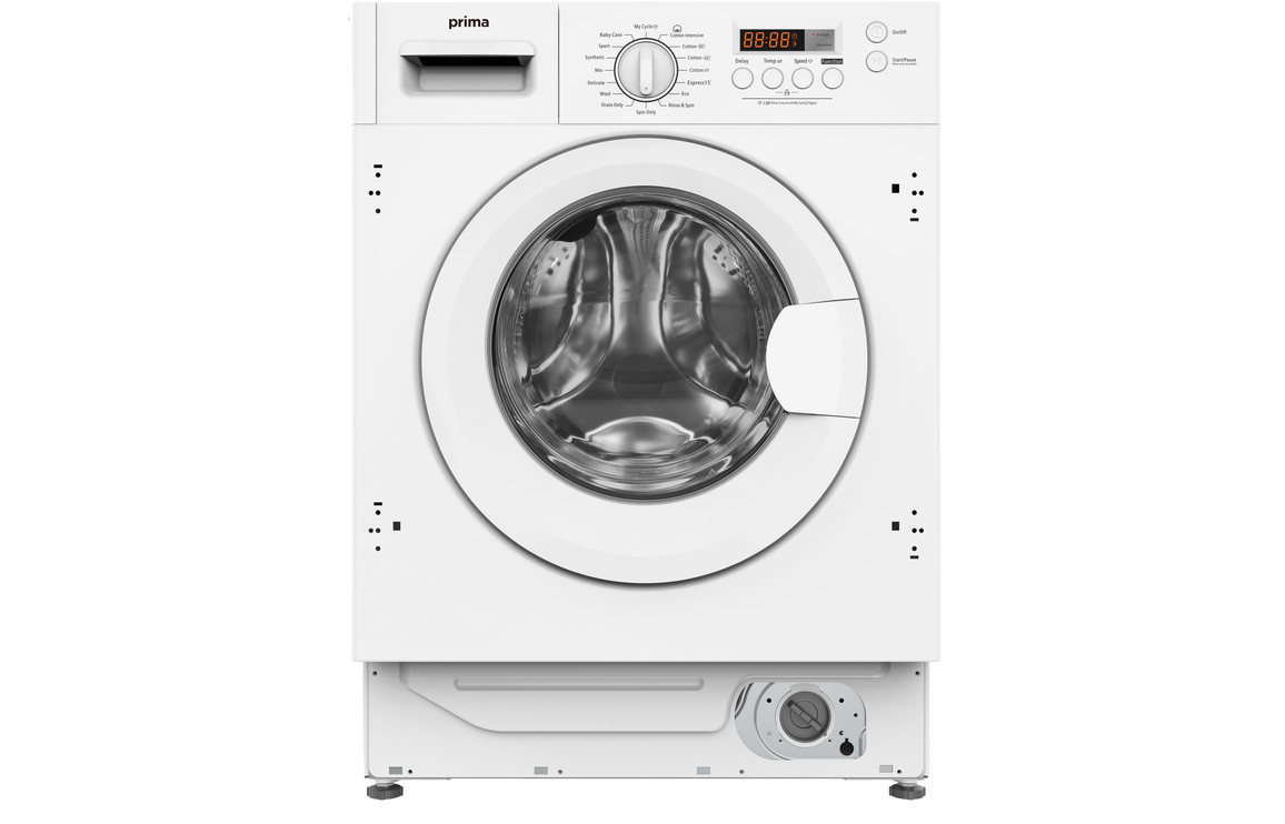 Prima PRLD370 B/I 7kg 1400rpm Washing Machine - White