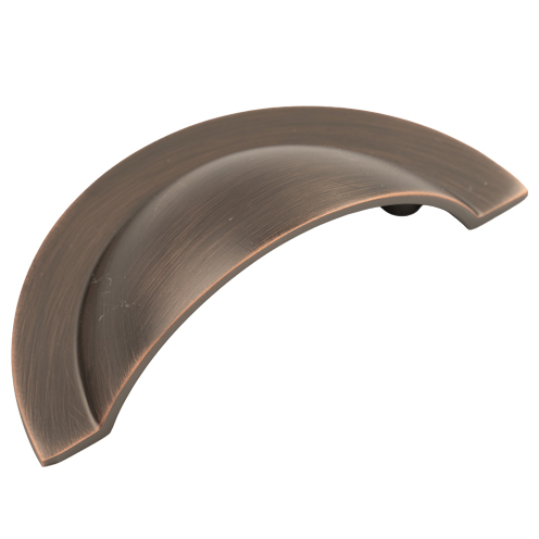 Round cup handle - american copper