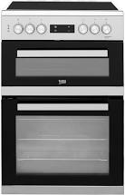 Beko Freestanding 60cm Double Oven Electric Cooker 