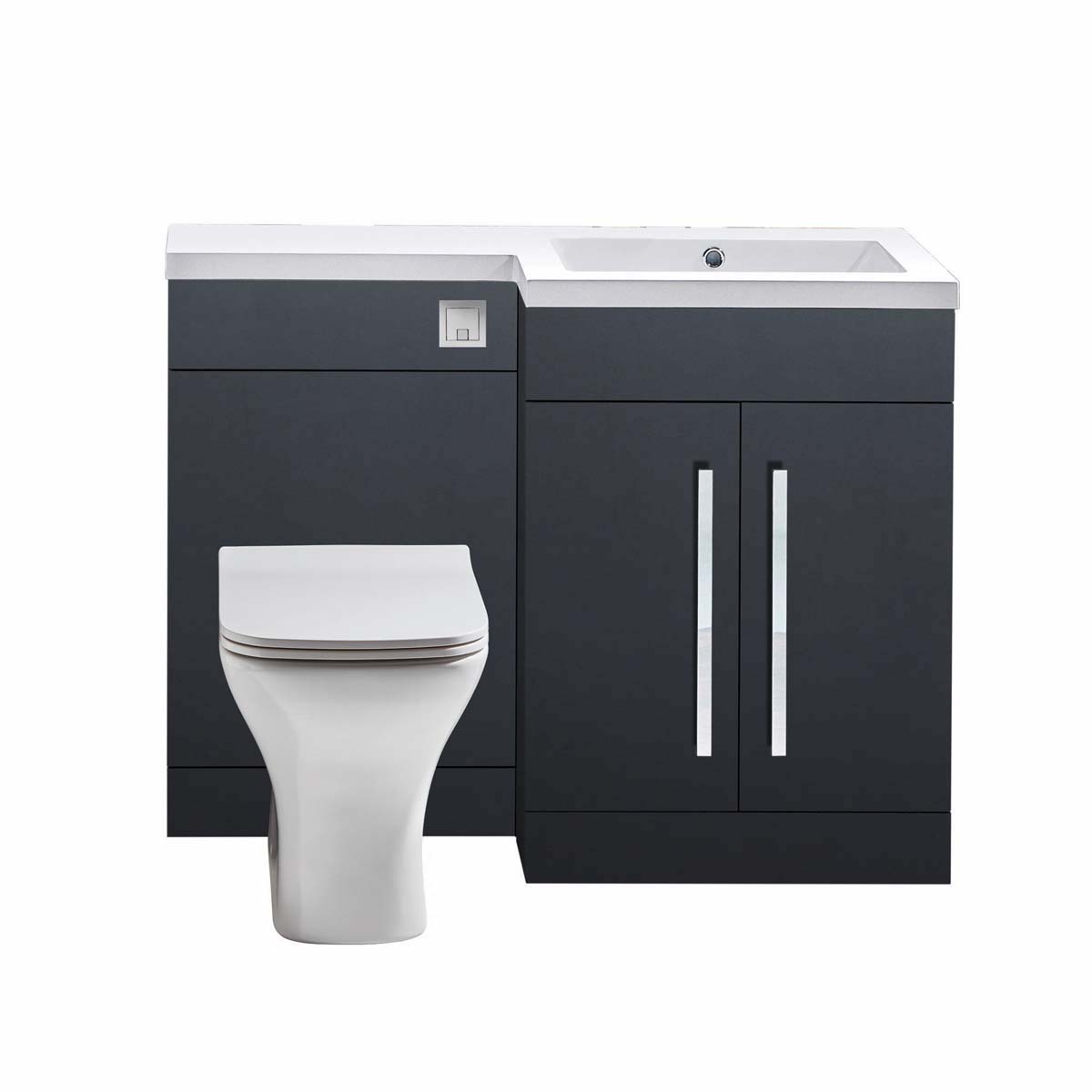 Lili 1100 WC Unit - Matt Grey