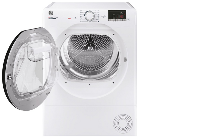 Hoover Freestanding 9kg Condenser Tumble Dryer - White - HLEC9DCE 
