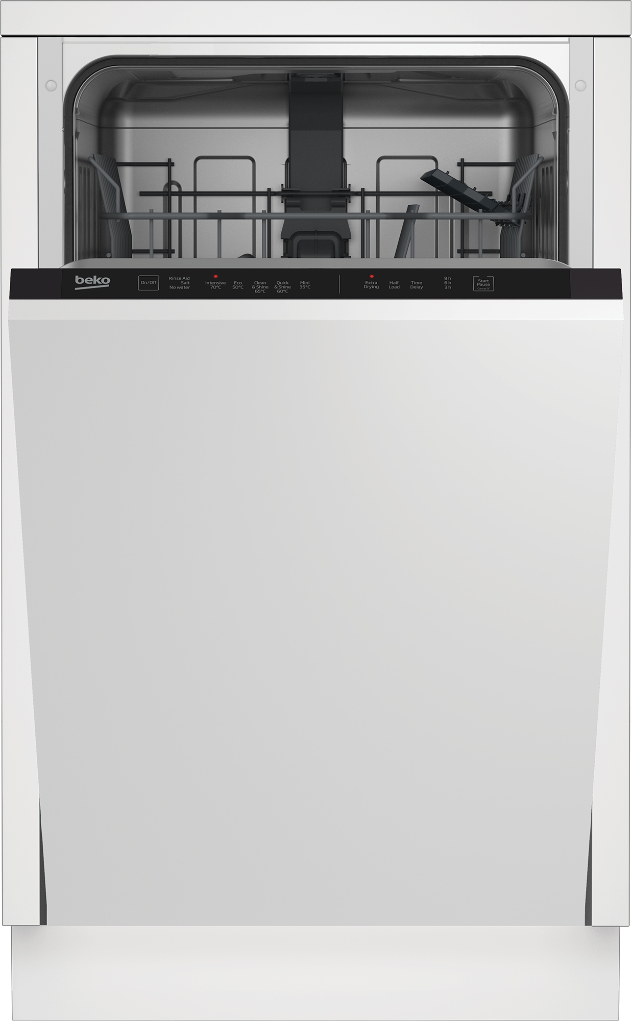 Beko Slimline Integrated Dishwasher, DIS15020