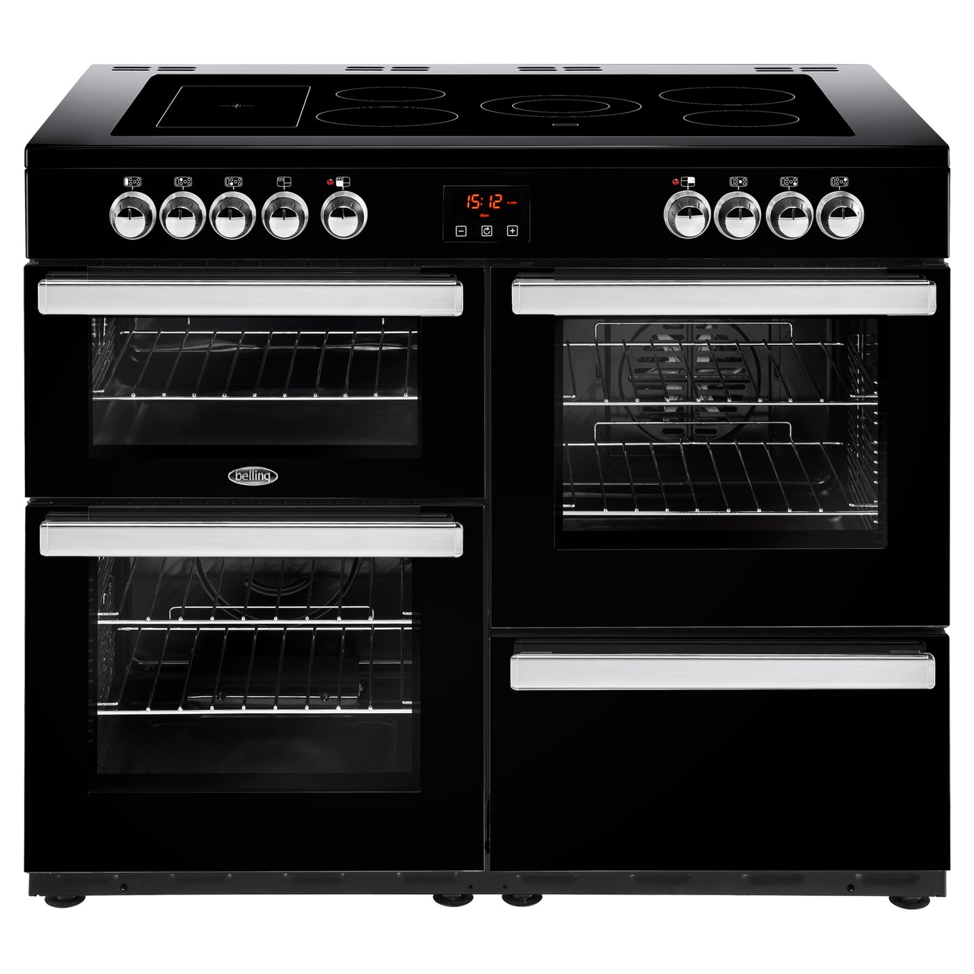 Cookmaster 110cm Electric Range Cooker - 110EBLK