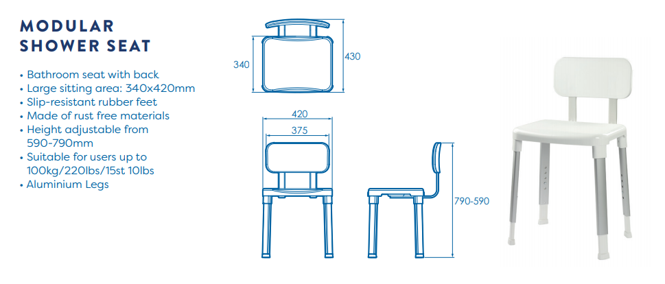 Shower & Bath Seating, Strabane Wholesale Ltd, Strabane, Co. Tyrone