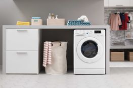 Indesit 9Kg Washing Machine with 1400 rpm - White - A Rated BWE91496XWUKN 