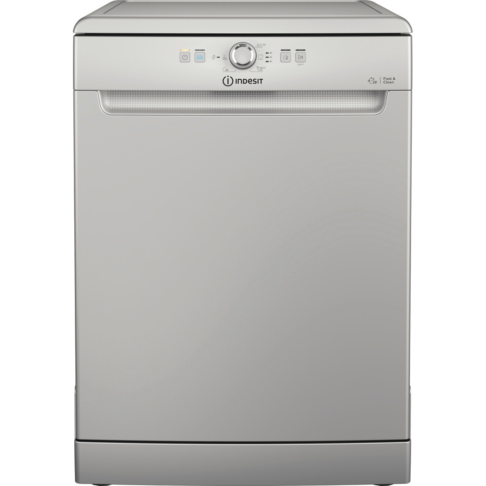 Indesit Dishwasher: full size, silver - D2F HK26 S UK