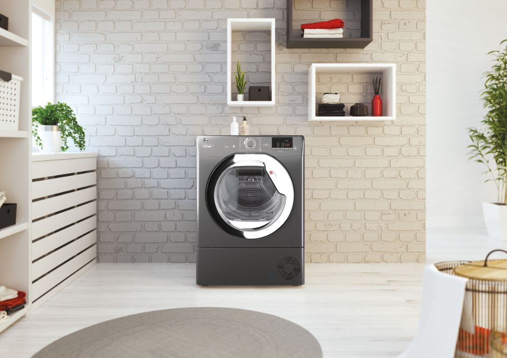 Hoover Freestanding Graphite 10kg Condenser Tumble Dryer - HLEC10DCER-80 