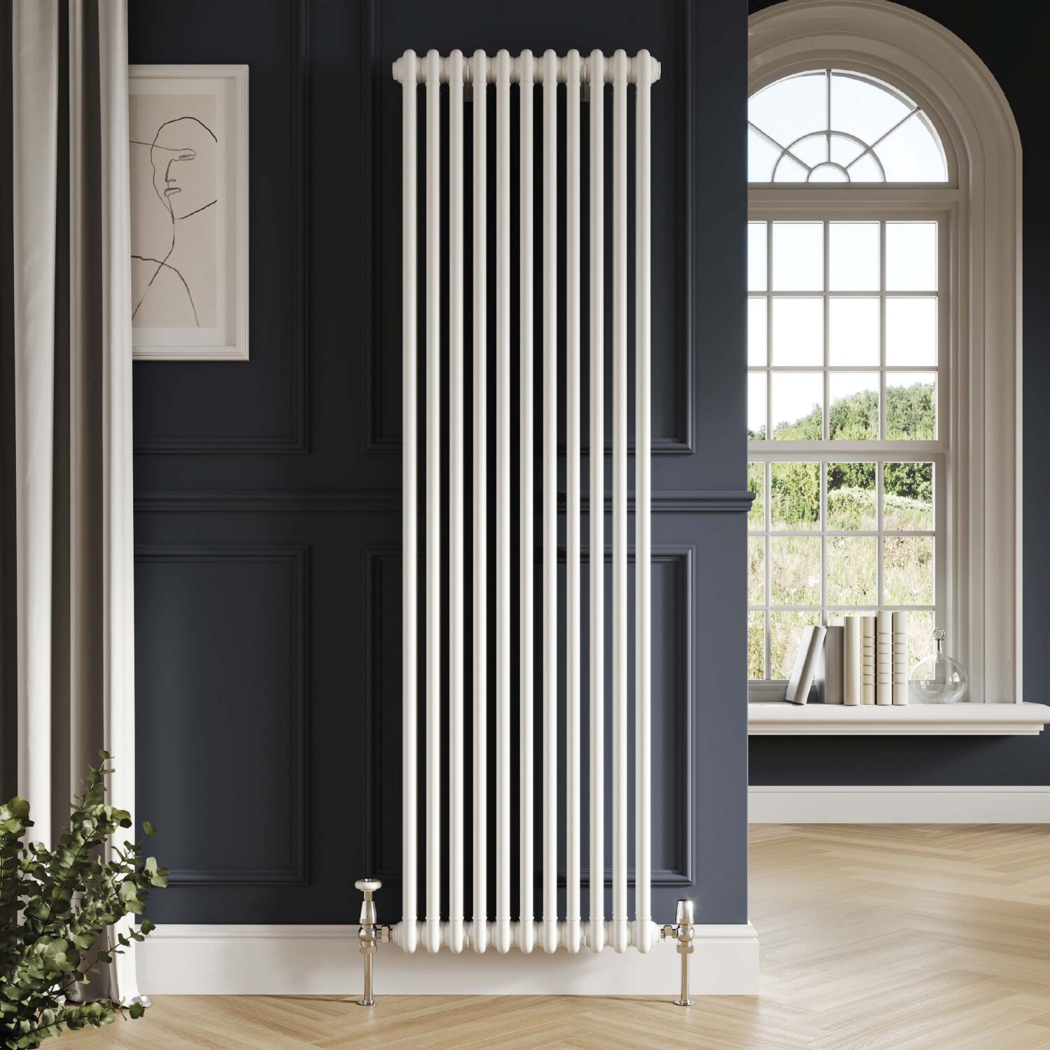 2 Column Vertical Designer Radiator – 1500 X 515