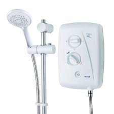 Triton T80ZFF 8.5kW Electric Shower - White/Chrome