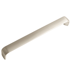 Rounded D-Handle - Brushed Nickel