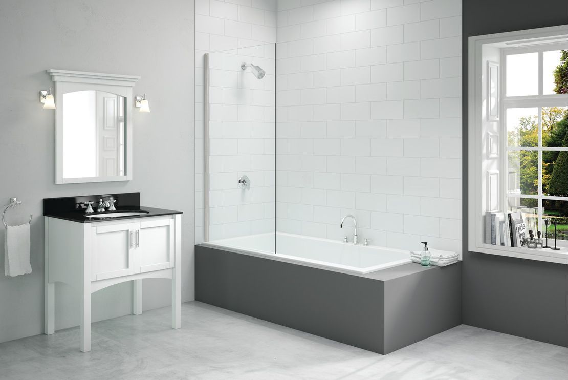 Glass Bath Screen, Strabane Wholesale Ltd, Strabane, Co. Tyrone