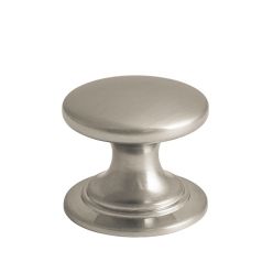 Round Knob - Brushed Nickel