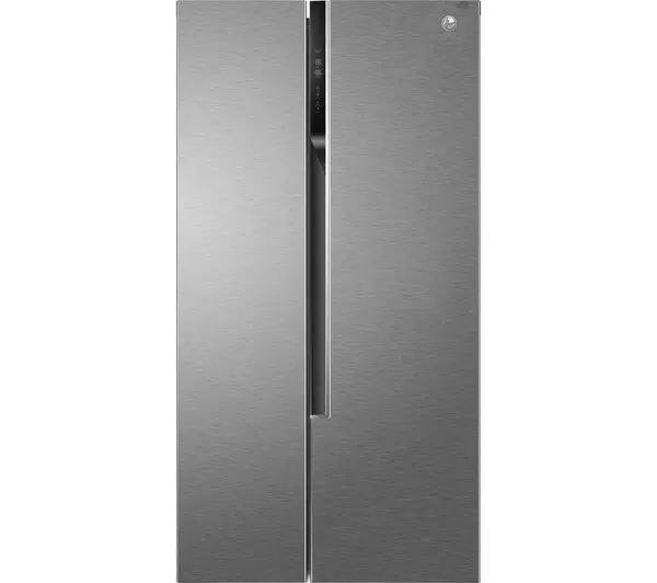 HOOVER HHSF918F1XK American-Style Fridge Freezer - Stainless Steel