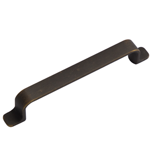 D handle - antique brown