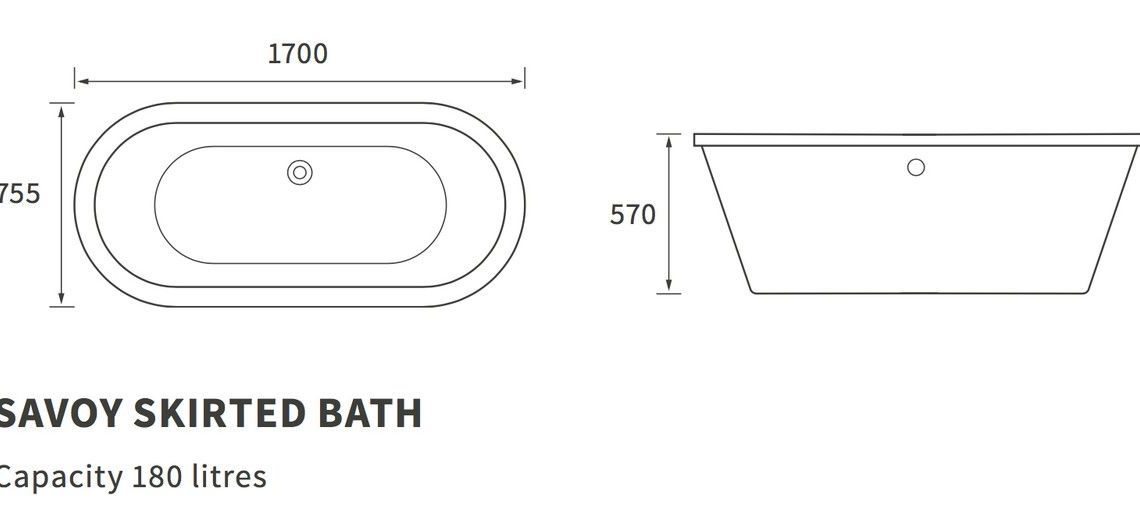 STANDARD/FREESTANDING BATHS, STRABANE WHOLESALE LTD, 56 RAILWAY STREET, 02871382374