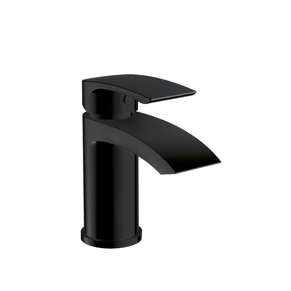 Belini Black Mono Basin Mixer