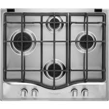 Hotpoint Four Burner Gas Hob Stainless SteelFour Burner Gas Hob Stainless Steel