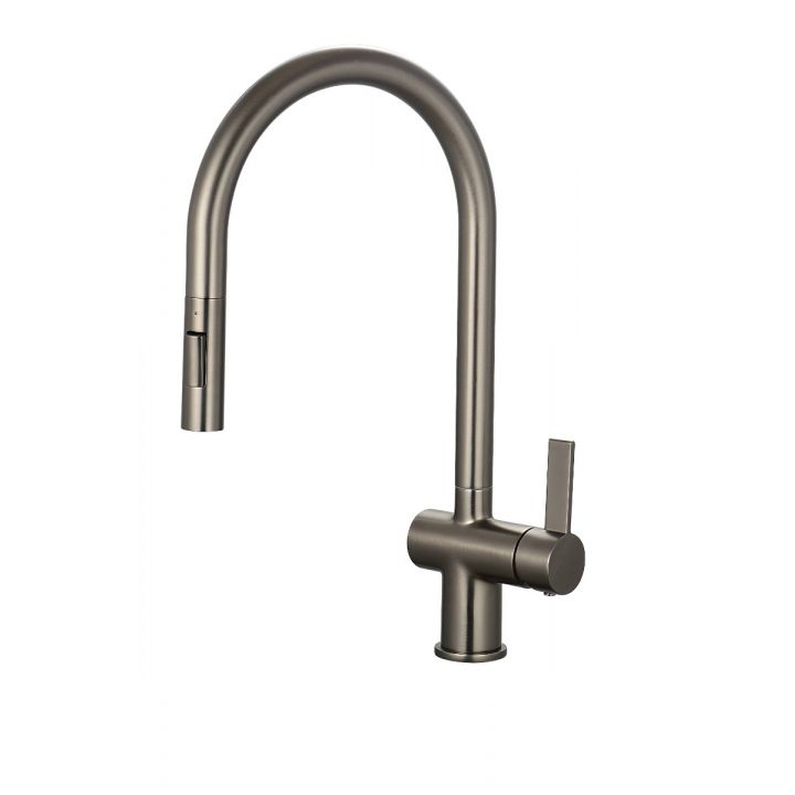 Mayhill Gunmetal Pull Out Kitchen Mixer Tap