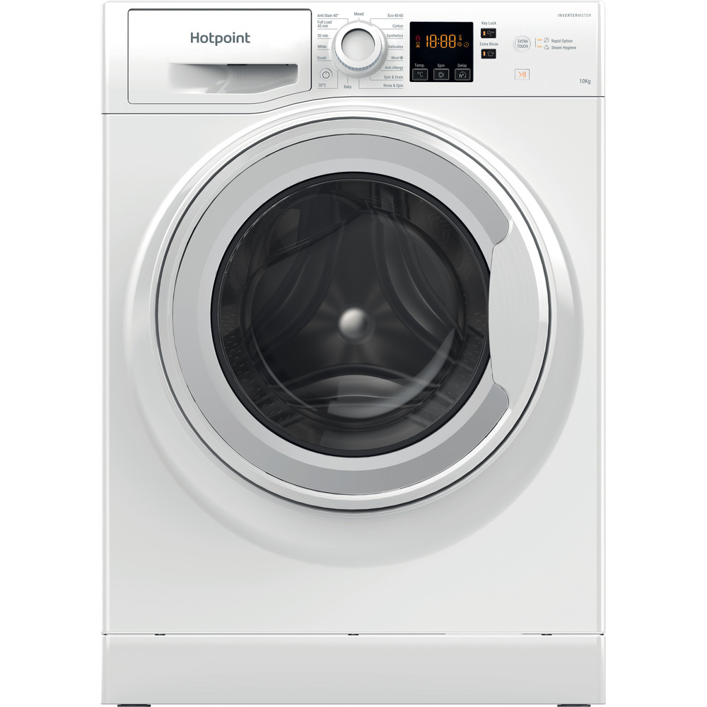Hotpoint 10kg 1400rpm Freestanding Washing Machine - NSWM1045CWUKN