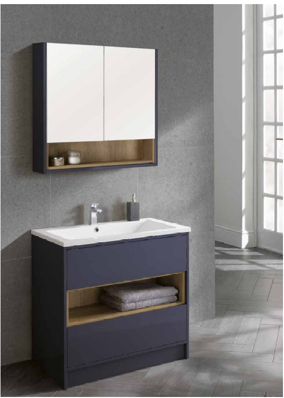 Lucca Matt Sapphire Blue Bathroom Furniture, Strabane Wholesale Ltd, 56 Railway Street, Strabane, BT82 8EH, 02871382374