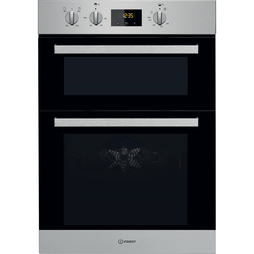 Indesit Aria Electric Built In Double Oven IDD6340  £349.00 IDD6340IX Stainless Steel IDD6340BL Black IDD6340WH White, STRABANE WHOLESALE LTD, STRABANE, CO. TYRONE, 02871382374