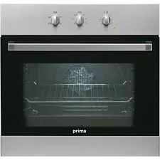 Prima B/I Single Electric Fan Oven - St/Steel - PRSO101 