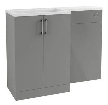 Volta Floor Standing Furniture - Grey Gloss, STRABANE WHOLESALE LTD, STRABANE, CO. TYRONE