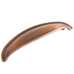 Round Cup Handle - Antique Copper