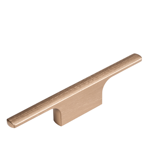 T bar - brushed brass